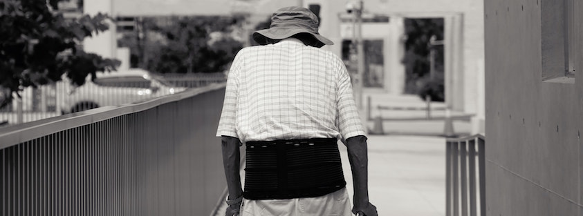 back brace for injury future loss of income