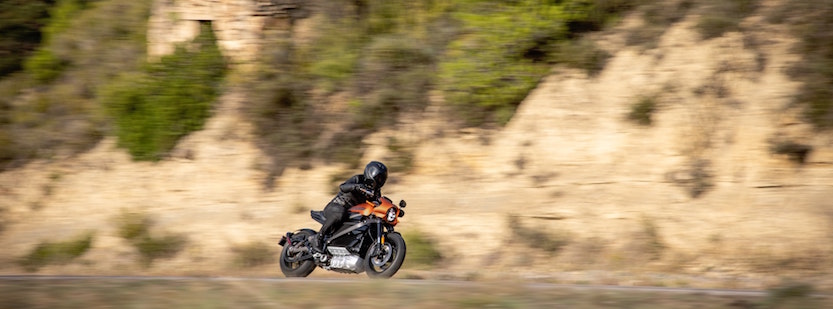 motorcyclist passing