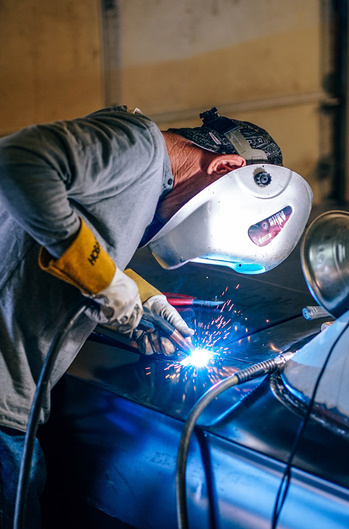 welder at work